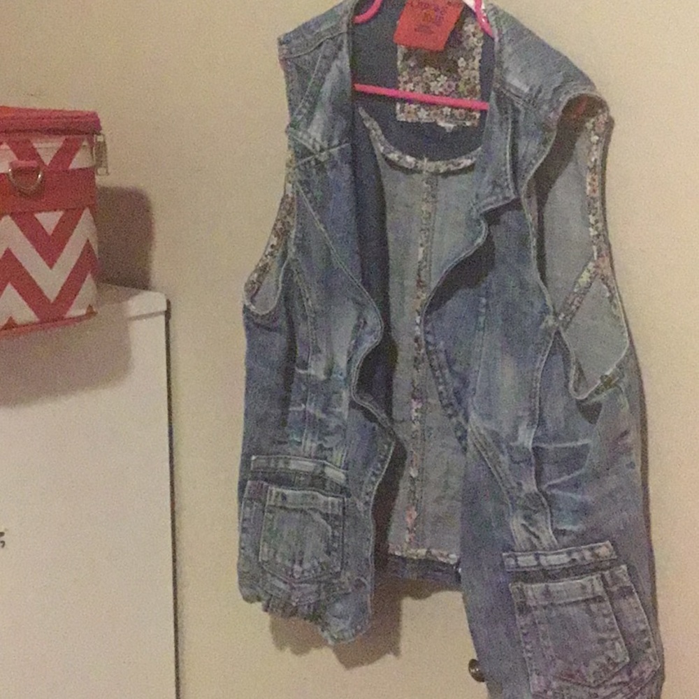 A jean jacket